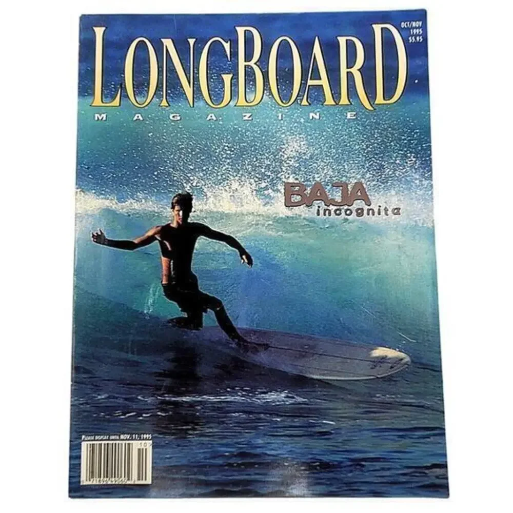 HP The LongBoard Quarterly Vintage Surfer Magazine October/Nov 1995‎ Ephemera